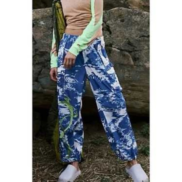 FP Movement by Free People Blue and Green Pantsuit - Picture 2 of 14